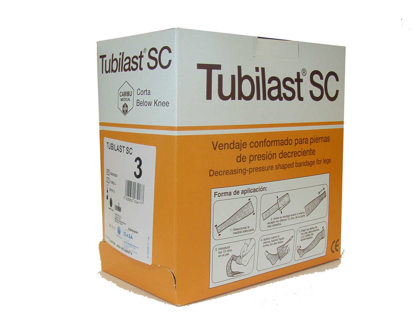 Tubilast "SC" 3 D/E hasta bajo rodilla Tubilast "SC" 3 D/E hasta bajo rodilla
