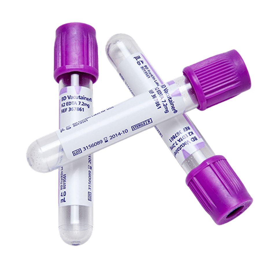 Tubo de plástico EDTA K2 13x75mm, 4ml. Caja de 100 unidades Tubo de plástico EDTA K2 13x75mm, 4ml. Caja de 100 unidades