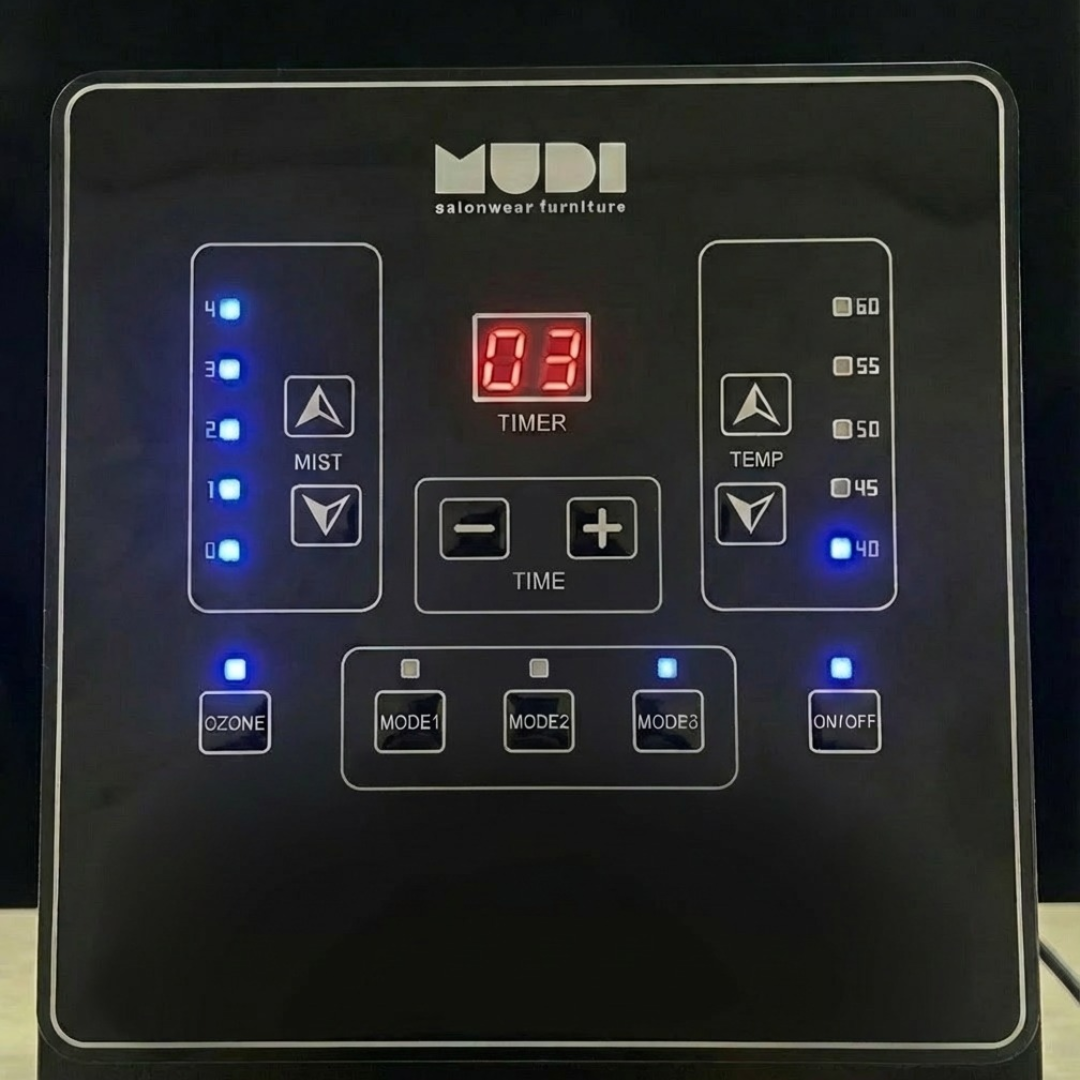 Hair vaporizer with nanonebulization, ozone function and aromatherapy, 1.2  L