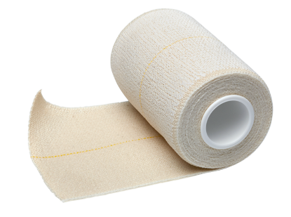 Venda elástica adhesiva 10 cm x 2,5m, unitaria encelofanada Venda elástica adhesiva 10 cm x 2,5m, unitaria encelofanada