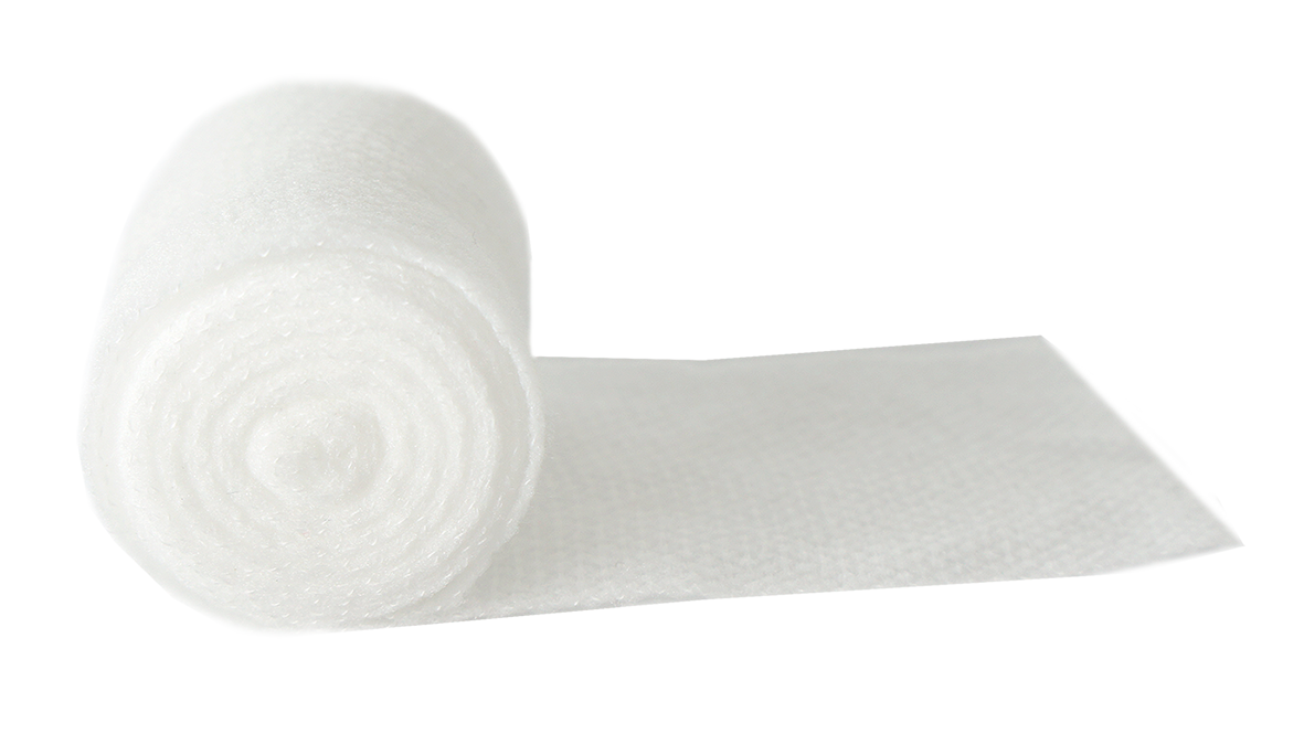 Venda elástica blanca de tejido sin tejer 10cm x 4m