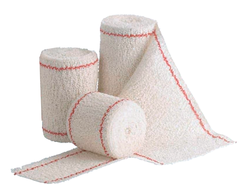 Venda elástica crepe 4 m x 15 cm con estuche individual Venda elástica crepe 4 m x 15 cm con estuche individual