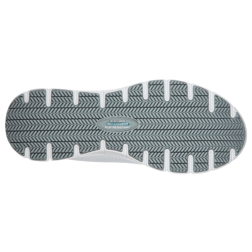 Tênis antiderrapantes Skechers Flex Advantage SR Bendon para homem. Vários tamanhos e cores.