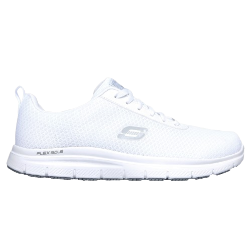 Tênis antiderrapantes Skechers Flex Advantage SR Bendon para homem. Vários tamanhos e cores.