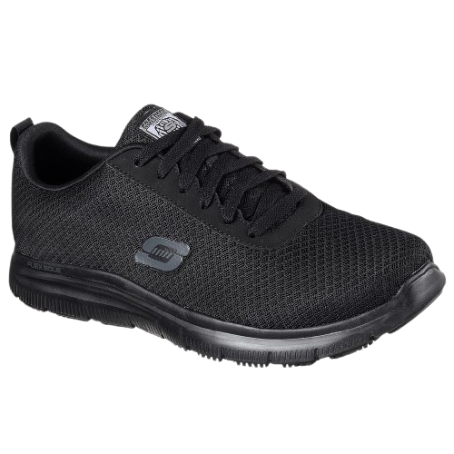 Tênis antiderrapantes Skechers Flex Advantage SR Bendon para homem. Vários tamanhos e cores.