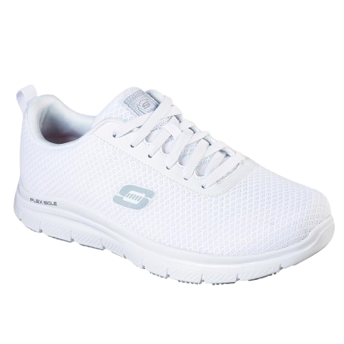 Tênis antiderrapantes Skechers Flex Advantage SR Bendon para homem. Vários tamanhos e cores.