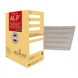 Agujas AGP Premium envase papel, 0.32x50mm. Caja de 200 unidades
