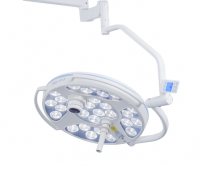 Lámpara de cirugía LED 3SC, Dr.Mach, 140.000 lux a 1 m. Soporte de techo hasta 3m