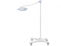 Lámpara de cirugía Pentaled 28 con ajuste de color, 120.000 lux a 1 m. Base rodable con sistema de emergencia