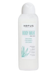 Loción corporal Body Milk Aloe Vera Kefus. 750 ml
