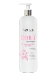Loción corporal Body Milk Rosa Mosqueta Kefus. 500 ml
