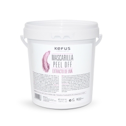 Mascarilla Peel Off Alginato Extracto de Uvas Kefus. 500 g
