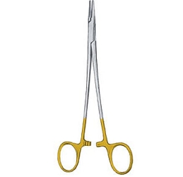Porta-agujas Crile-Wood TUC estrecho, 20cm | Instrumentos para suturas