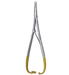 Porta-agujas Mathieu TUC fino, 17cm | Instrumentos para suturas