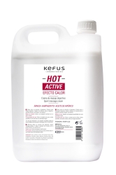 Crema efecto calor Kefus Hot Active. 5 litros