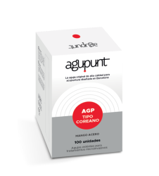 Korean type acupuncture needle 0.30X30. Box of 100 units.