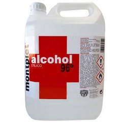 Alcool 96º 5000ml.