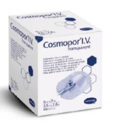 Pansement Cosmopor I.V. transparent, 12x10cm. Boîte de 50