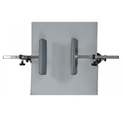 Support headrest for inclined plane