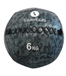 Balón medicinal 6 kg Ø35 cm. Estilo camuflaje