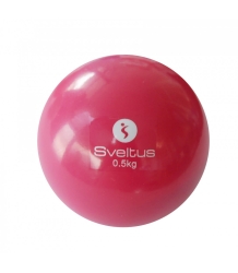 Balón medicinal de 500g para fitness. Ø10 cm. Color rosa | Balones medicinales