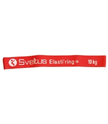 Banda elástica Elasti'ring 10 kg. Color rojo
