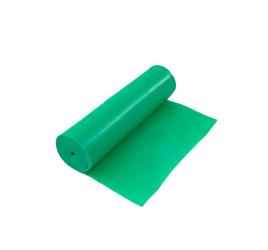 Banda elástica libre de látex de 0,24 mm grosor (verde) 5,5 m