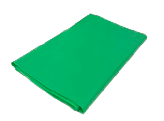 Banda elástica libre de látex de 0,24 mm grosor (verde) 1,5 m