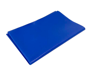 Banda elástica libre de látex de 0,32 mm grosor (azul) 1,5 m