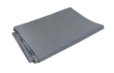 Banda elástica libre de látex de 0,39 mm grosor (gris) 1,5 m