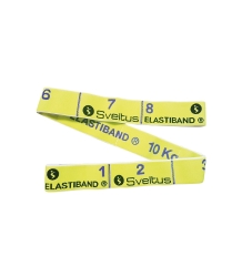 Banda elástica de agarre múltiple Elastiband + QR. Amarillo. 10 kg