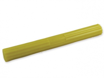 Barra flexible ejercitadora, color amarillo, resistencia suave