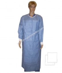 Bata quirúrgica estéril TNT talla XL + 2 toallas de celulosa 30x34cm