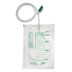 Sac de collecte d'urine 2000ml Urobag 7 Plus. Boîte de 30 unités