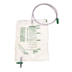 Sac de collecte d'urine 2000ml Urobag 9 Plus. Boîte de 30 unités