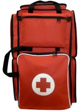 Nylon emergency backpack first aid kit, standard