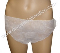 Culotte jetable féminine blanche