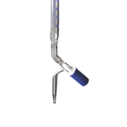 Burette Mohr classe AS avec robinet à aiguille en PTFE et bande Schellbach, 50 ml