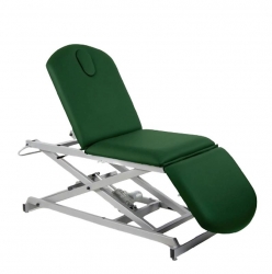 Camilla-sillón eléctrica 3 cuerpos, 1 motor para ajustar altura. Varios colores y medidas