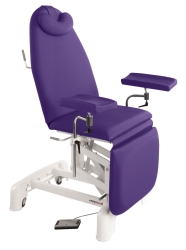 Camilla eléctrica-sillón diálisis/extracción de sangre con apoyabrazos articulados, 62 x 182 cm. Varios colores