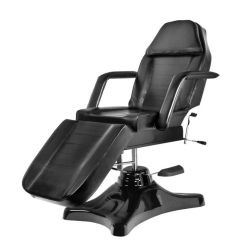 Camilla-sillón hidráulico Sart. Color negro