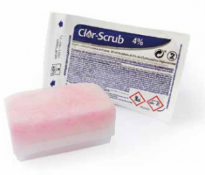 Cepillo para lavado de manos quirúrgico Tecno-Scrub "C" con clorhexidina 4% | CEPILLOS QUIRÚRGICOS