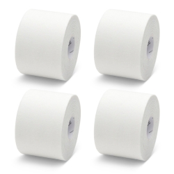 Ruban kinésiologique K-Tape® Pure, 50 mm x 5 m. Couleur blanche. Boîte de 4 unités