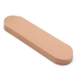 Cinta kinesiológica precortada K-Tape® Cut, 20 x 5 cm. Color beige. Caja de 22 unidades