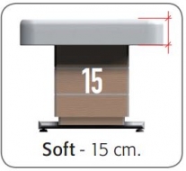 Colchón extra confort Memory 74cm, 15cm de grosor | Línea belleza y spa