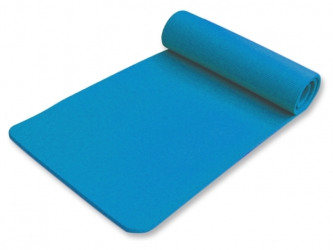 Colchoneta para rehabilitación, 180x60x1,6cm. Azul claro