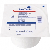 Compresse de cellulose Pur-Zellin 4 x 5 cm. 500 portions
