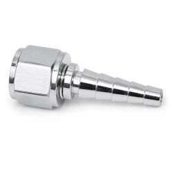 Connecteur rotatif métallique pour tube à oxygène 9/16