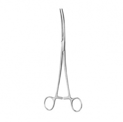 Crafoord pinza clamp bronquial curva 24cm | Pinzas Hemostáticas