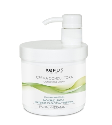 Crema conductora Radiofrecuencia Facial hidratante Kefus. 500 ml